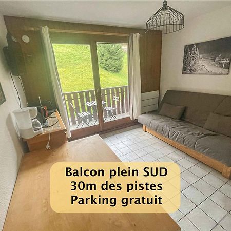 Joli Studio 4 Pers 30M Des Pistes Balcon Plein Sud Au Pieds Des Pistes B27- Draps Non Compris Saint-Jean-dʼAulps 외부 사진