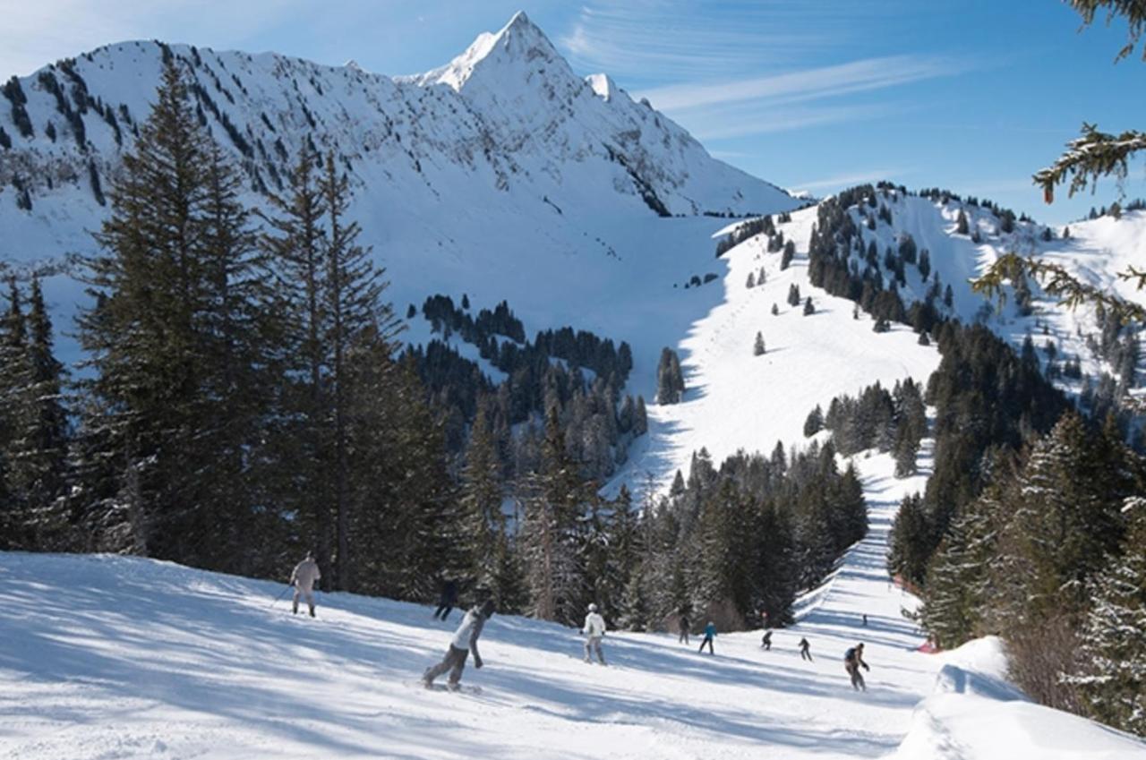 Joli Studio 4 Pers 30M Des Pistes Balcon Plein Sud Au Pieds Des Pistes B27- Draps Non Compris Saint-Jean-dʼAulps 외부 사진