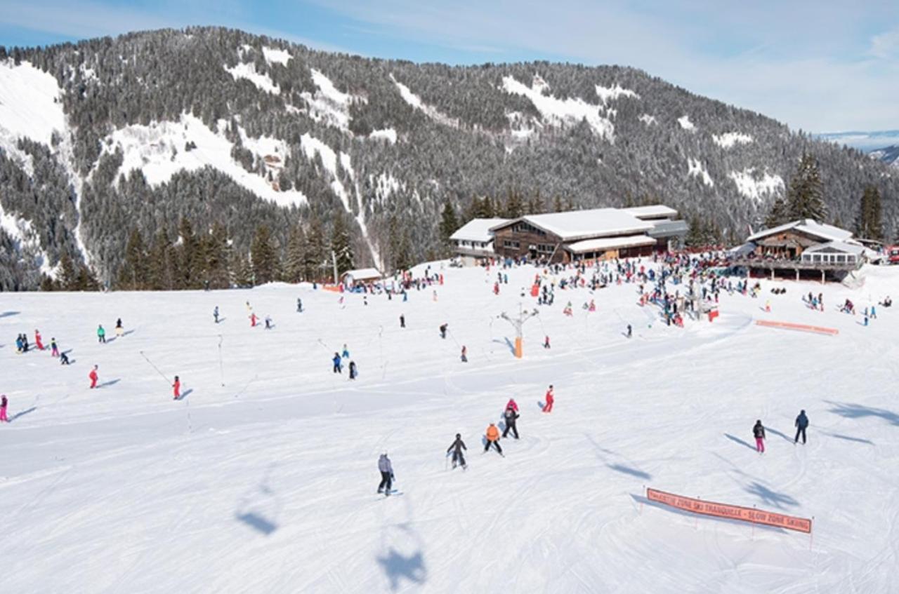 Joli Studio 4 Pers 30M Des Pistes Balcon Plein Sud Au Pieds Des Pistes B27- Draps Non Compris Saint-Jean-dʼAulps 외부 사진