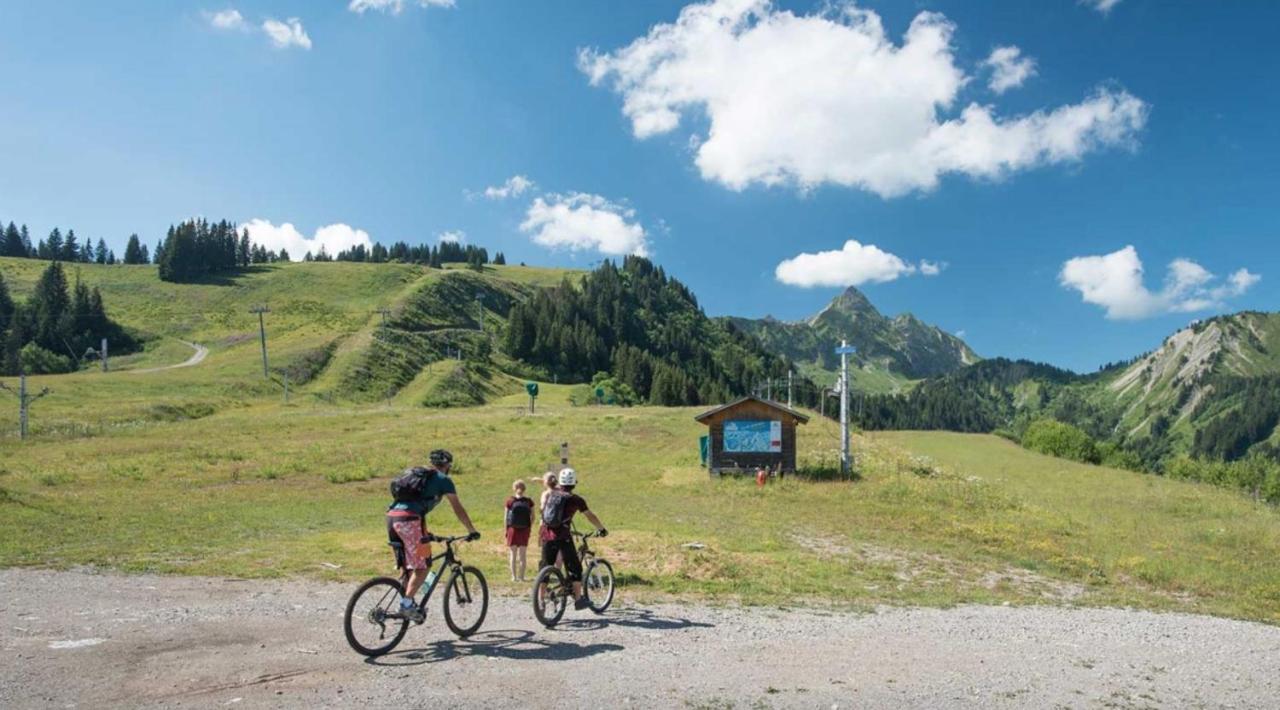 Joli Studio 4 Pers 30M Des Pistes Balcon Plein Sud Au Pieds Des Pistes B27- Draps Non Compris Saint-Jean-dʼAulps 외부 사진