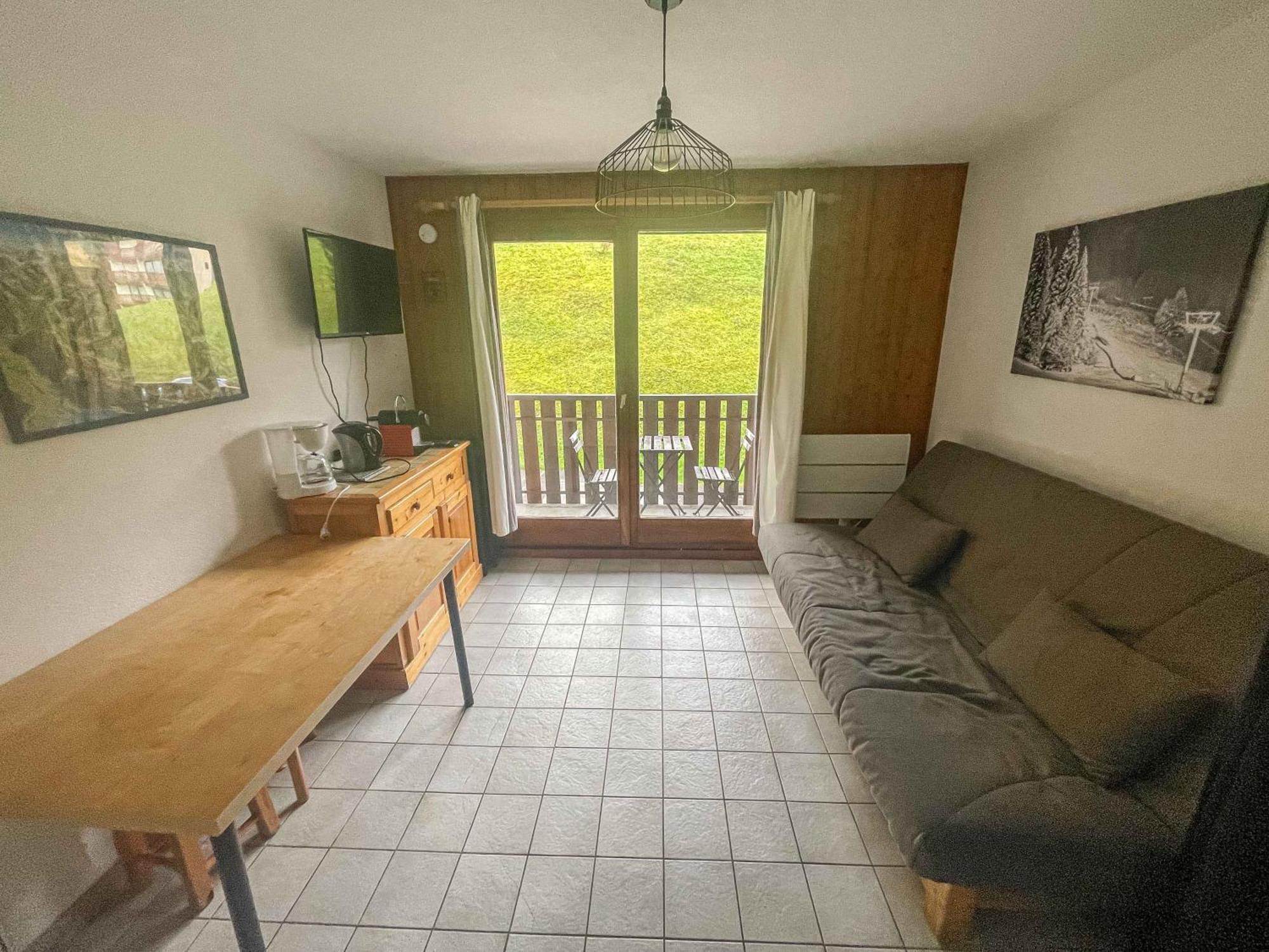 Joli Studio 4 Pers 30M Des Pistes Balcon Plein Sud Au Pieds Des Pistes B27- Draps Non Compris Saint-Jean-dʼAulps 외부 사진